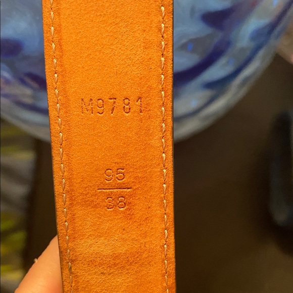 Louis Vuitton Black and Brown Monogram Belt - Picture 8 of 8